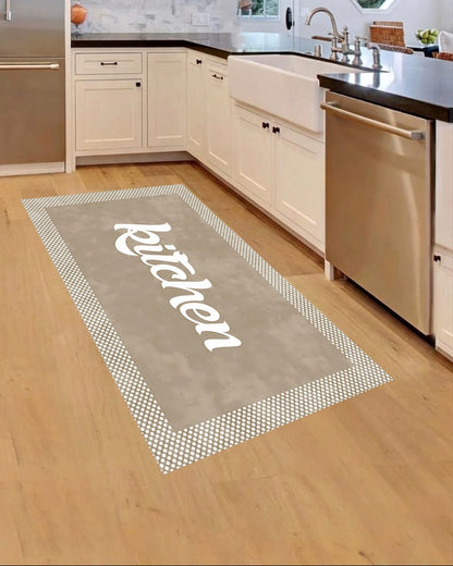 Kalinda  - Non-Slip Kitchen Printed Rug