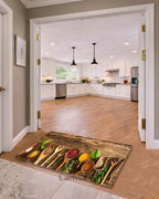 Bahrat - Non-slip, antibacterial, and hypoallergenic kitchen mat