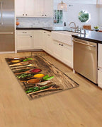 Bahrat - Non-slip, antibacterial, and hypoallergenic kitchen mat
