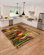 Bahrat - Non-slip, antibacterial, and hypoallergenic kitchen mat