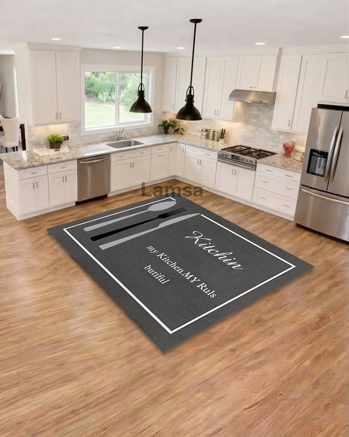 Shuka - Printed Non-Slip Kitchen Mat