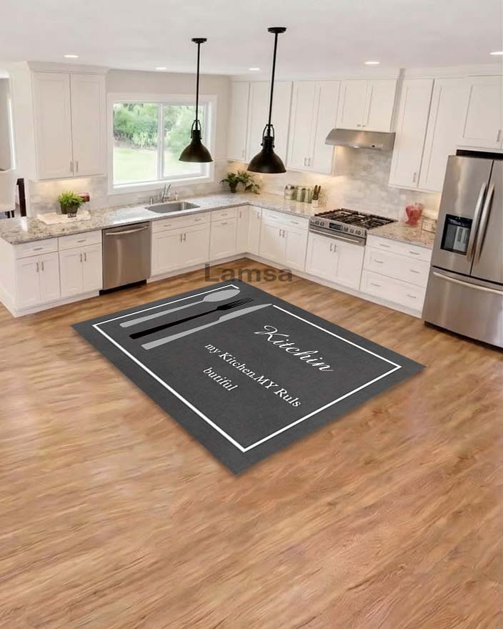 Shuka - Printed Non-Slip Kitchen Mat