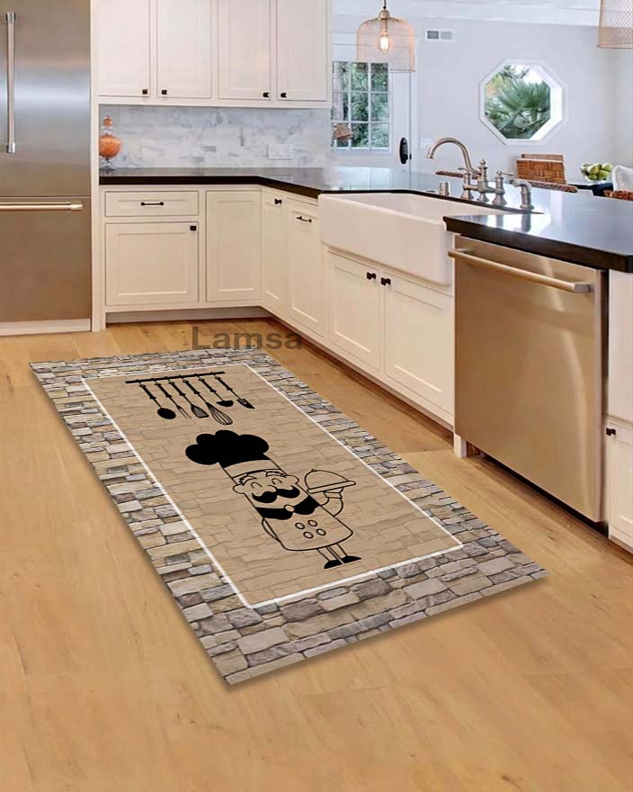 Chef - Non-slip, antibacterial, and hypoallergenic kitchen mat