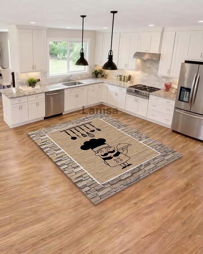 Chef - Non-slip, antibacterial, and hypoallergenic kitchen mat