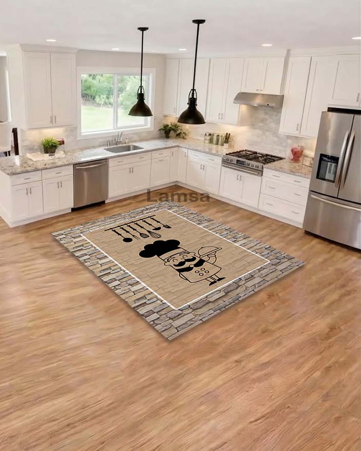 Chef - Non-slip, antibacterial, and hypoallergenic kitchen mat