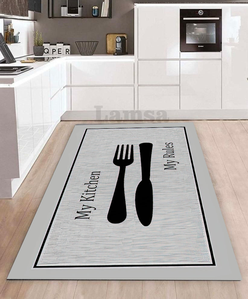 Livana - Non-Slip Kitchen Printed Rug