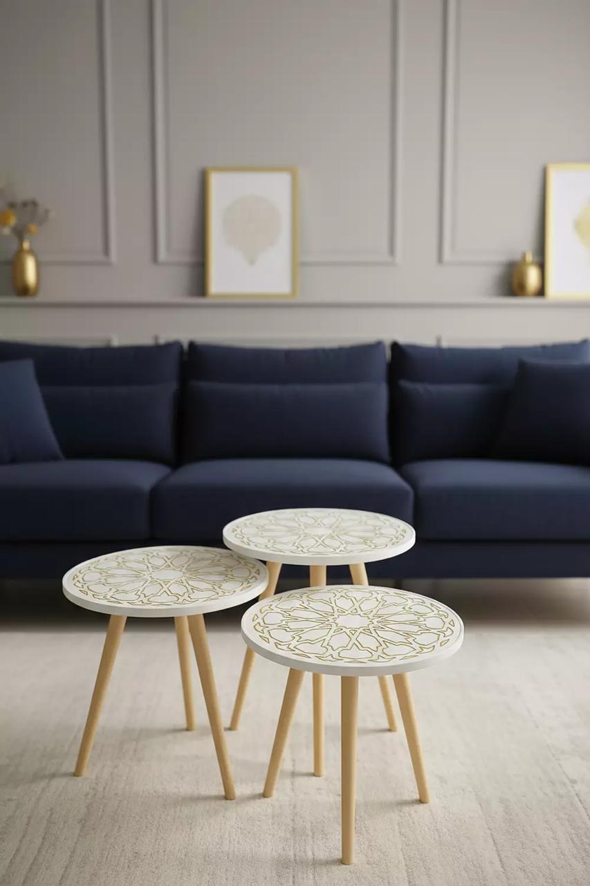 Triple Nesting Tables Set