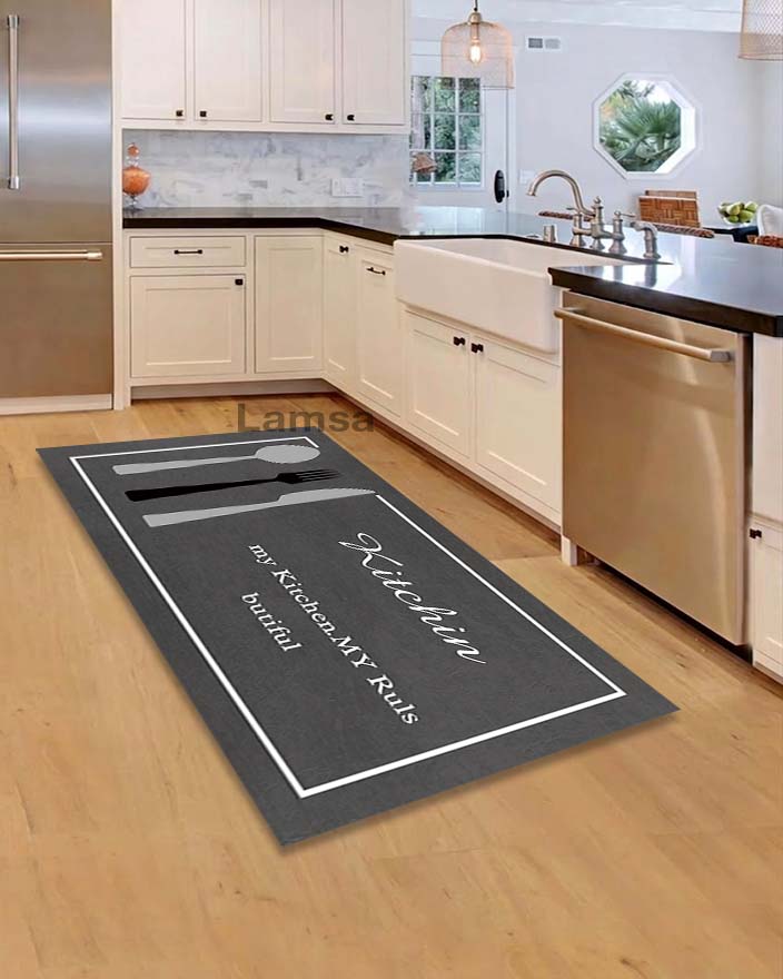 Shuka - Printed Non-Slip Kitchen Mat