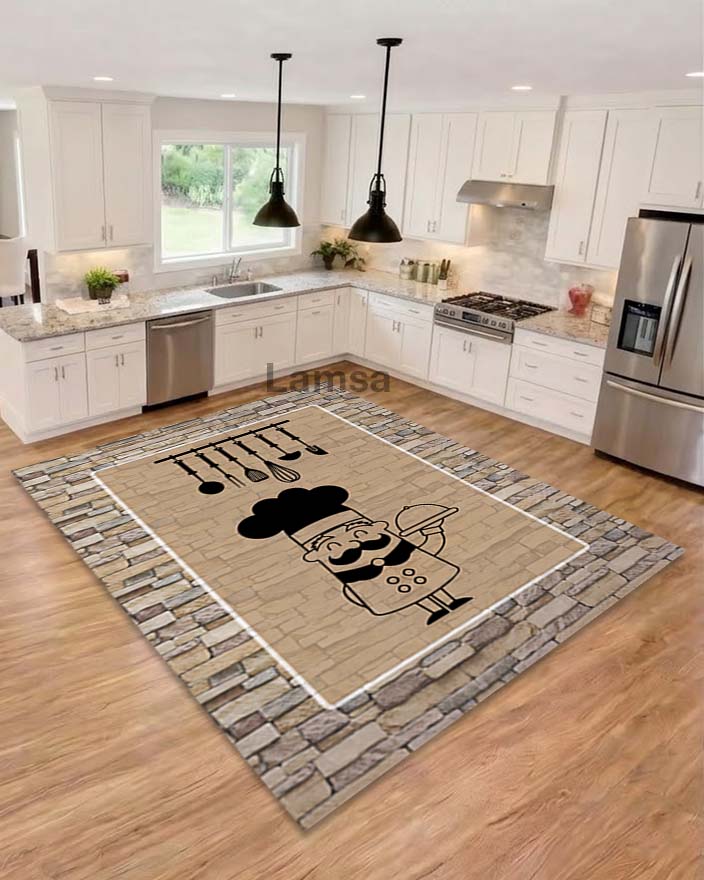 Chef - Non-slip, antibacterial, and hypoallergenic kitchen mat