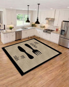 Rug printed non-slip and anti-bacteria and allergy-resistant
