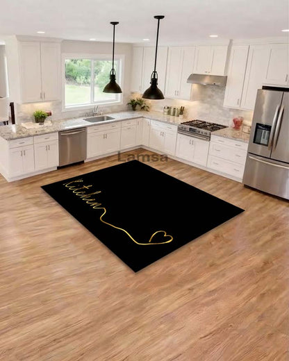 TULIP – Printed Non-Slip Kitchen Rug
