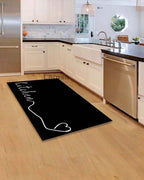 Kitchen Rugs Black