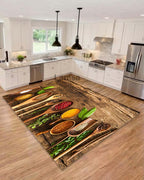 Bahrat - Non-slip, antibacterial, and hypoallergenic kitchen mat