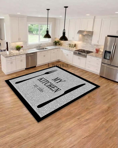 Printed Panda Kitchen Mat – Non-Slip, Durable &amp; Modern Design