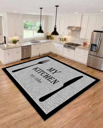 Printed Panda Kitchen Mat – Non-Slip, Durable &amp; Modern Design