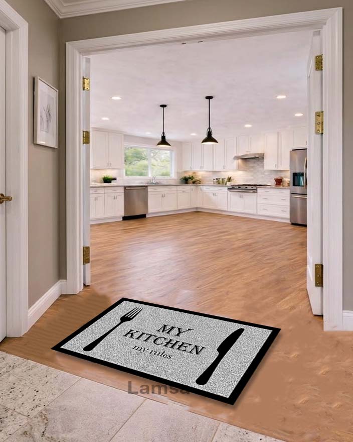 Printed Panda Kitchen Mat – Non-Slip, Durable & Modern Design